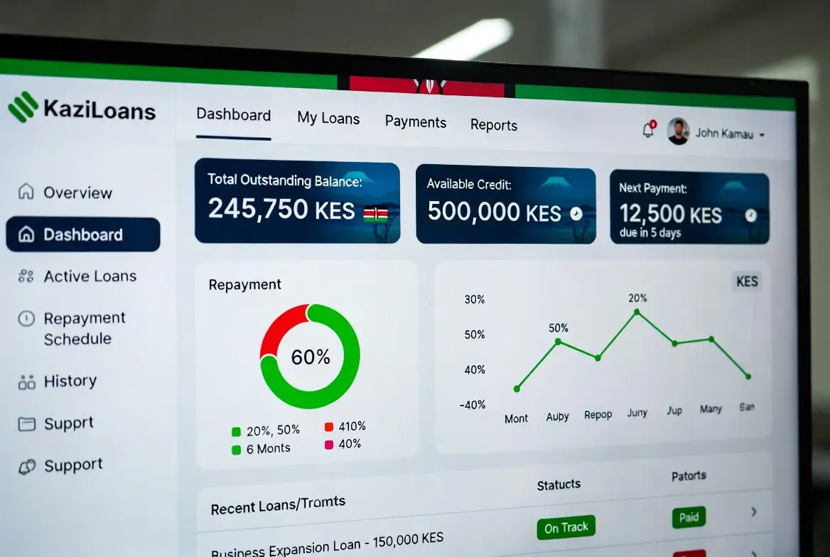 loan management system for Kenyan banks, MFIs, SACCOs, and digital lenders